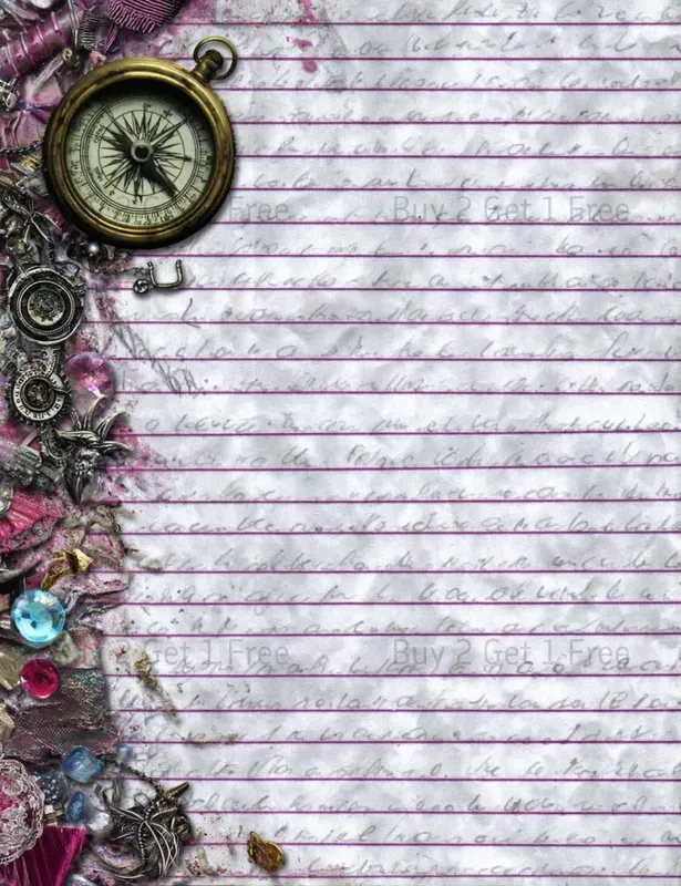 Alice In Ocean Steampunk Plain Papers