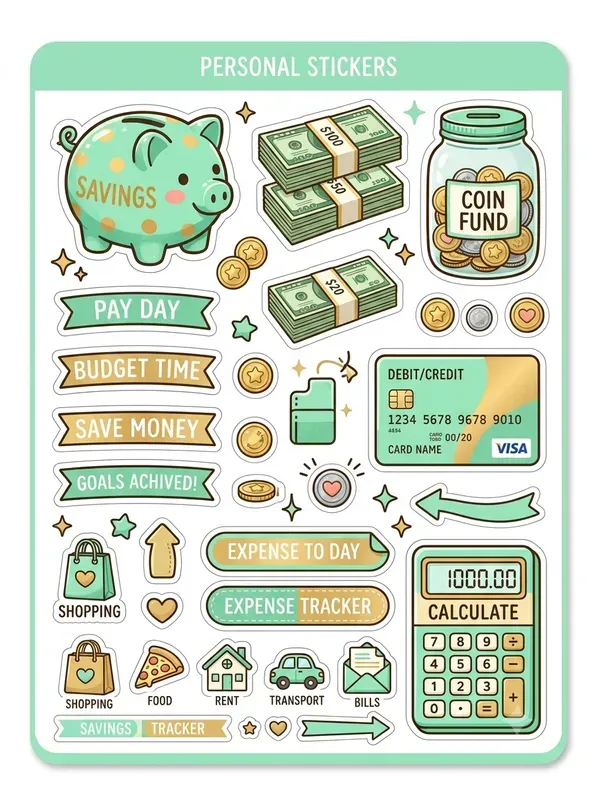 Digital Planner Sticker Pack Generator