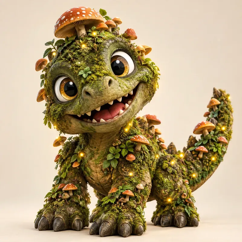 Cute 3D Dinosaur Toys