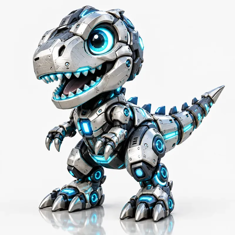 Cute 3D Dinosaur Toys