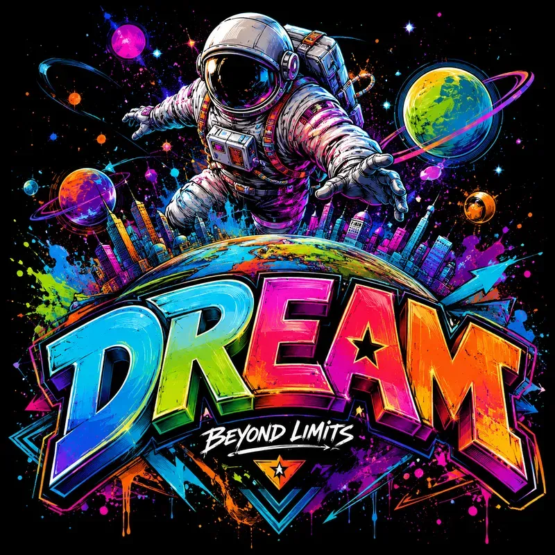 Vibrant Graffiti Pop Art Designs