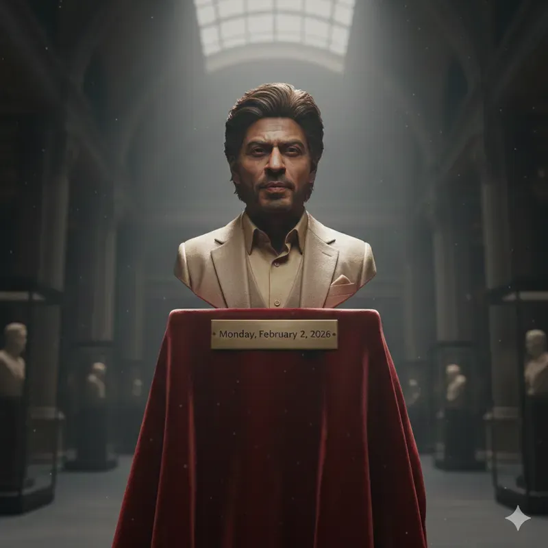 Famous Figures As Museum Sculptures