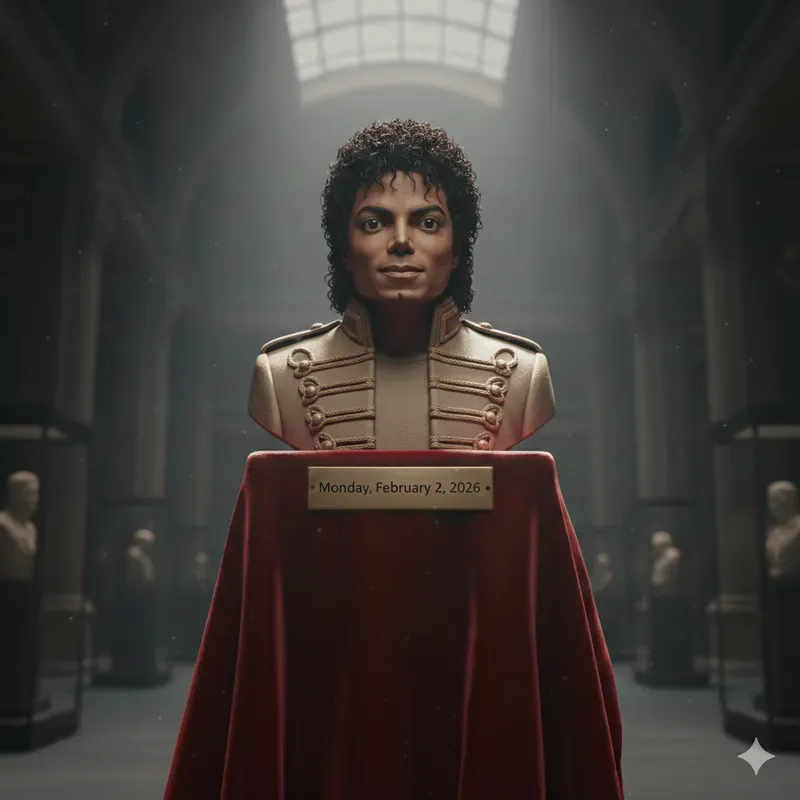 Famous Figures As Museum Sculptures