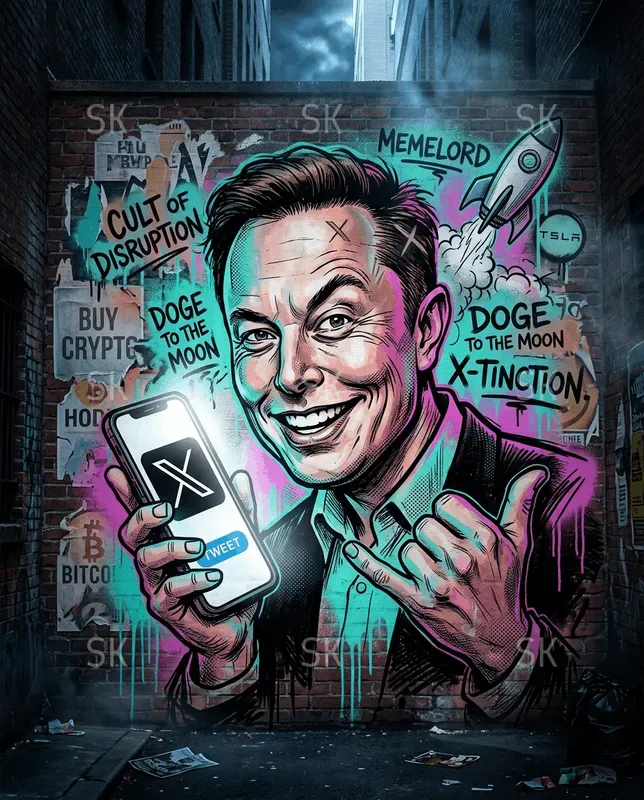 Cinematic Satirical Street Caricatures