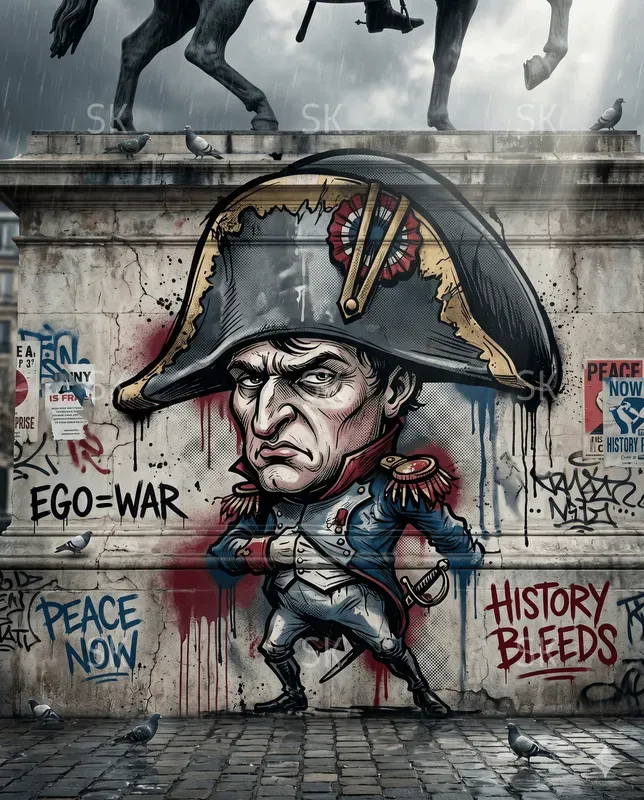 Cinematic Satirical Street Caricatures