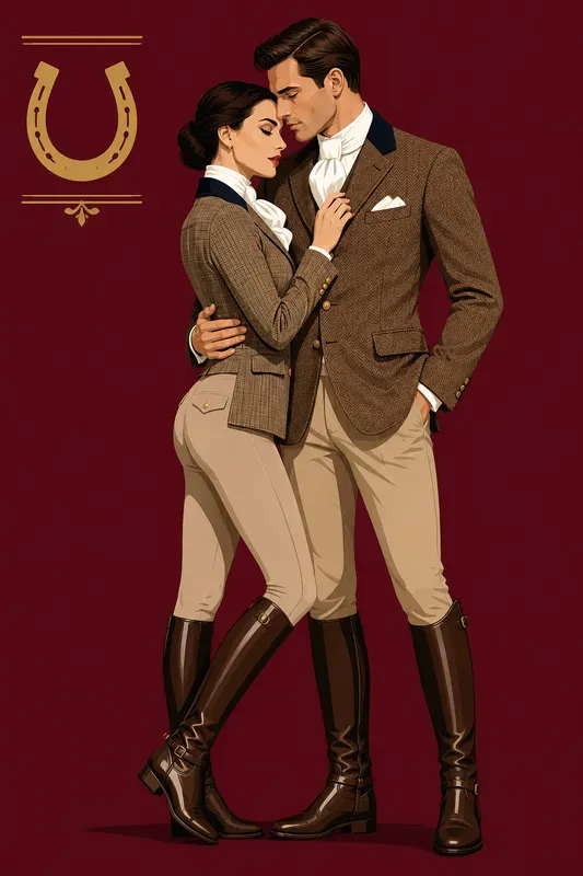 Retro Minimalist Couple Vectors