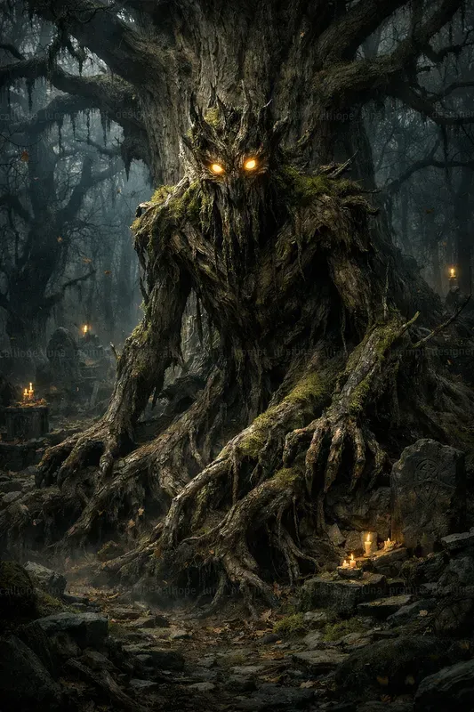 Gothic Dark Forest Generator