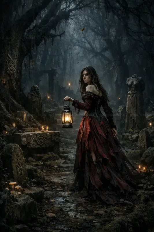 Gothic Dark Forest Generator