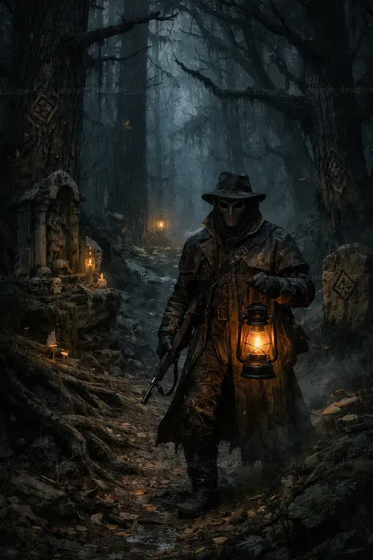 Gothic Dark Forest Generator