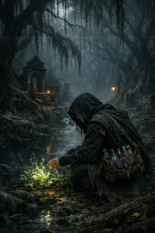 Gothic Dark Forest Generator