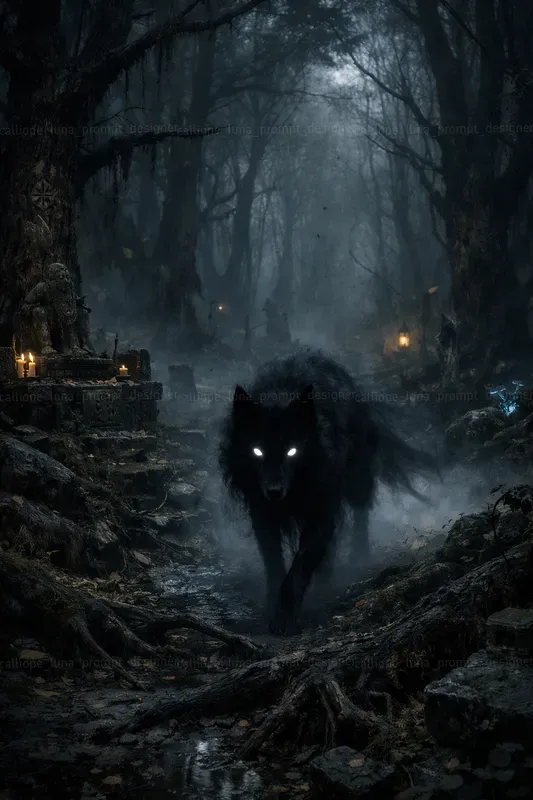 Gothic Dark Forest Generator