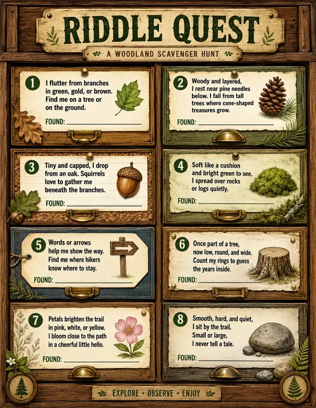 Riddle Quest Scavenger Hunt Generator