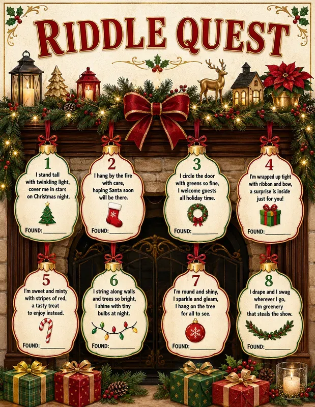 Riddle Quest Scavenger Hunt Generator