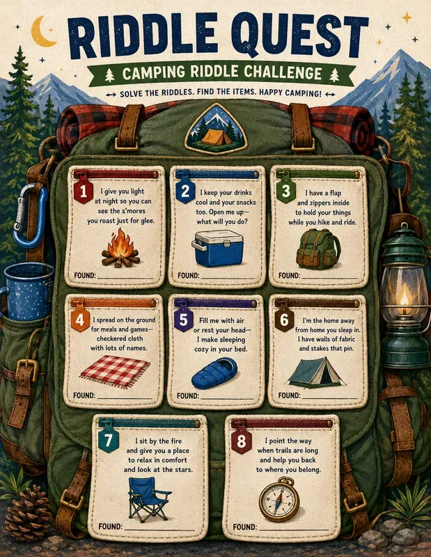 Riddle Quest Scavenger Hunt Generator