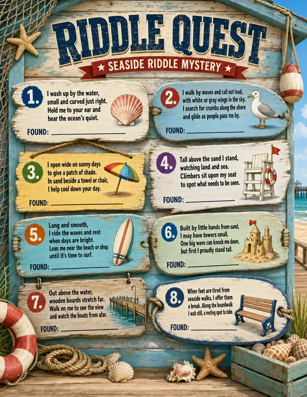 Riddle Quest Scavenger Hunt Generator
