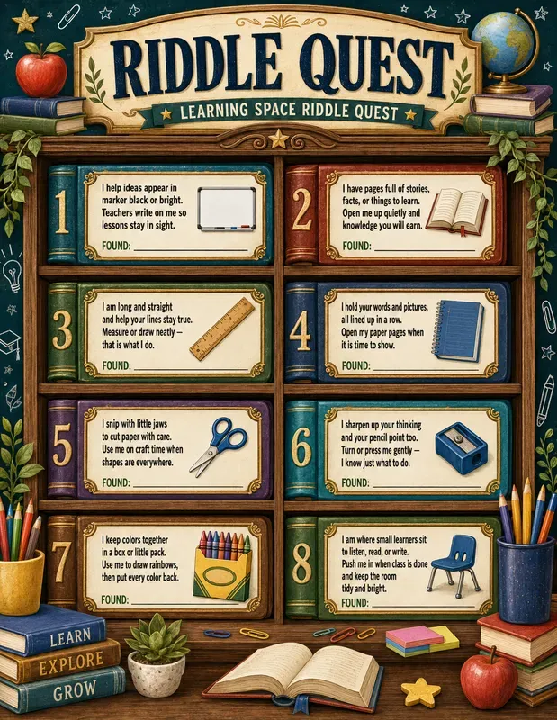 Riddle Quest Scavenger Hunt Generator