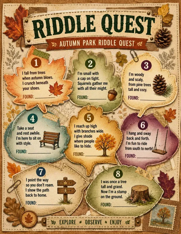 Riddle Quest Scavenger Hunt Generator