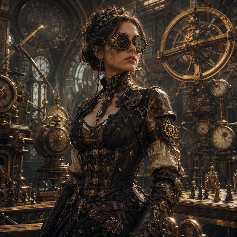 Steampunk Cinematic Worlds