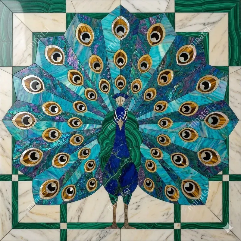 Opus Sectile Luxury Mineral Inlays
