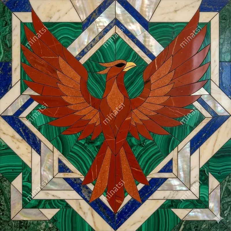 Opus Sectile Luxury Mineral Inlays