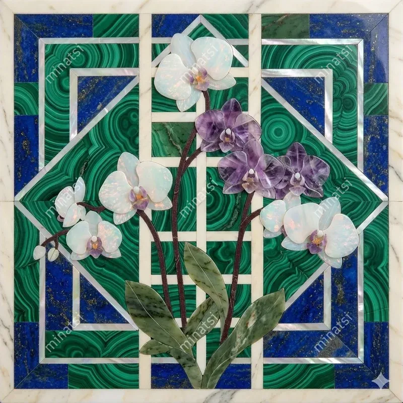 Opus Sectile Luxury Mineral Inlays