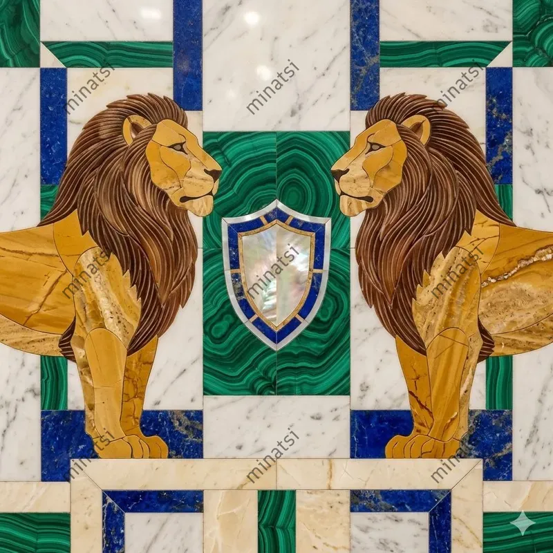 Opus Sectile Luxury Mineral Inlays