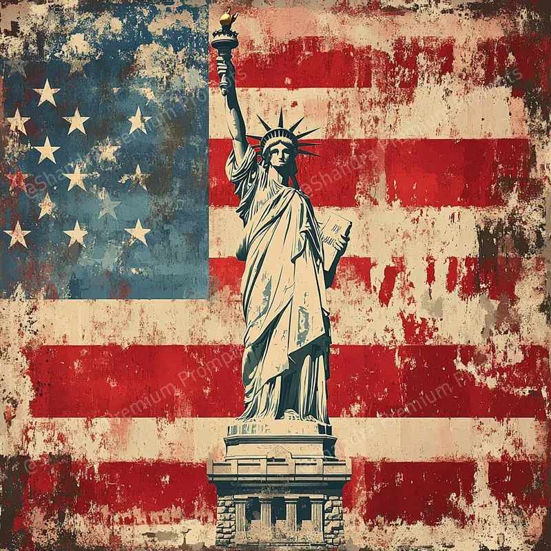 Grunge Patriotic 4th Of July Backgrounds