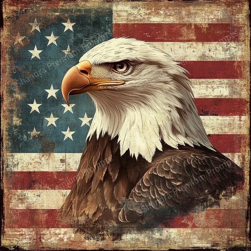 Grunge Patriotic 4th Of July Backgrounds
