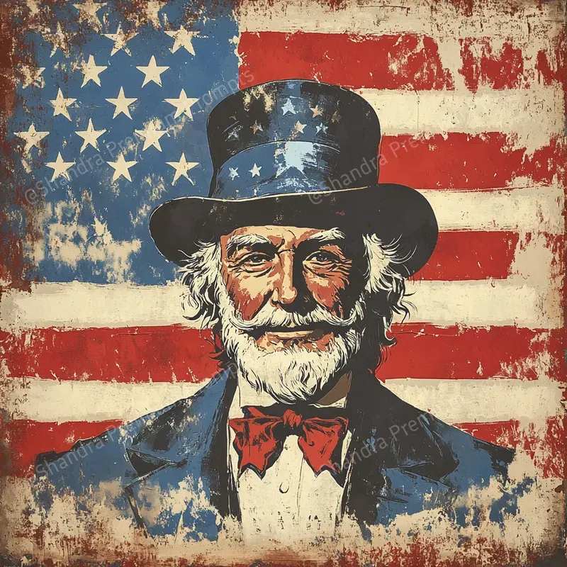 Grunge Patriotic 4th Of July Backgrounds