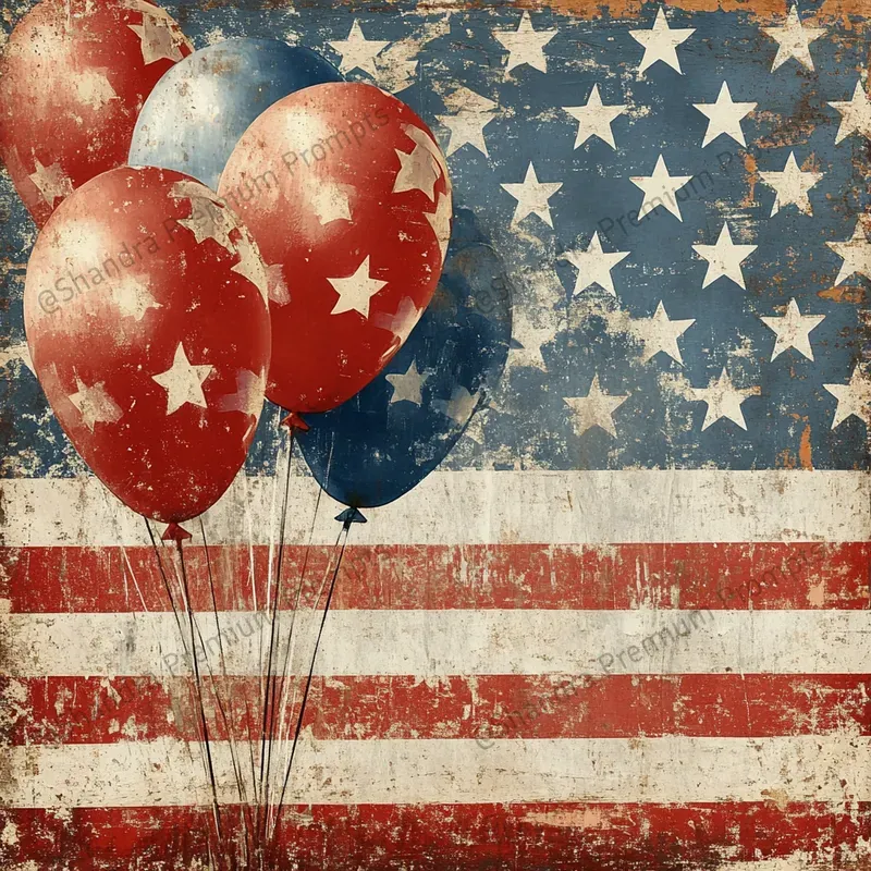 Grunge Patriotic 4th Of July Backgrounds