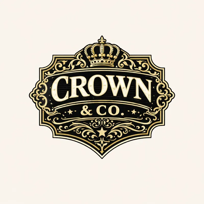 Luxury Vintage Emblem Logo Generator