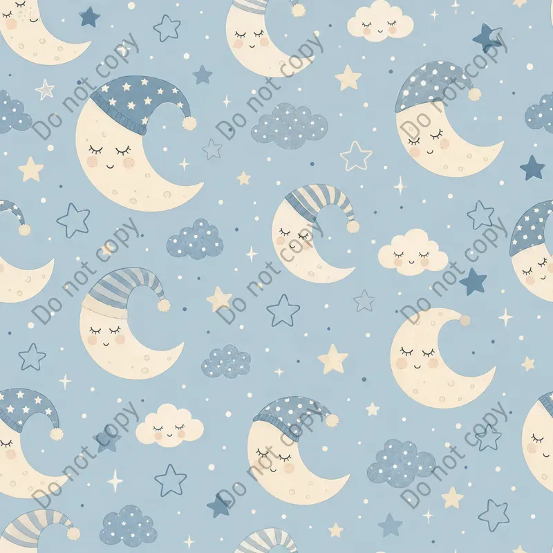 Cute Nursery Seamless Patterns