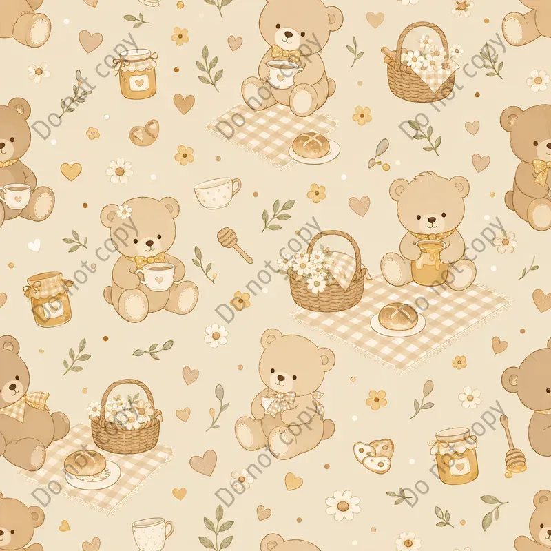 Cute Nursery Seamless Patterns