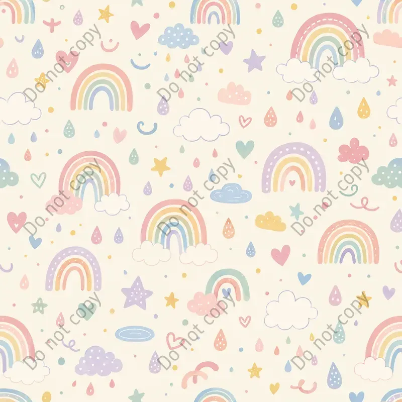 Cute Nursery Seamless Patterns