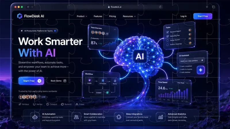 3D Landing Page Generator
