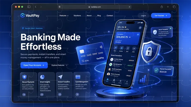 3D Landing Page Generator