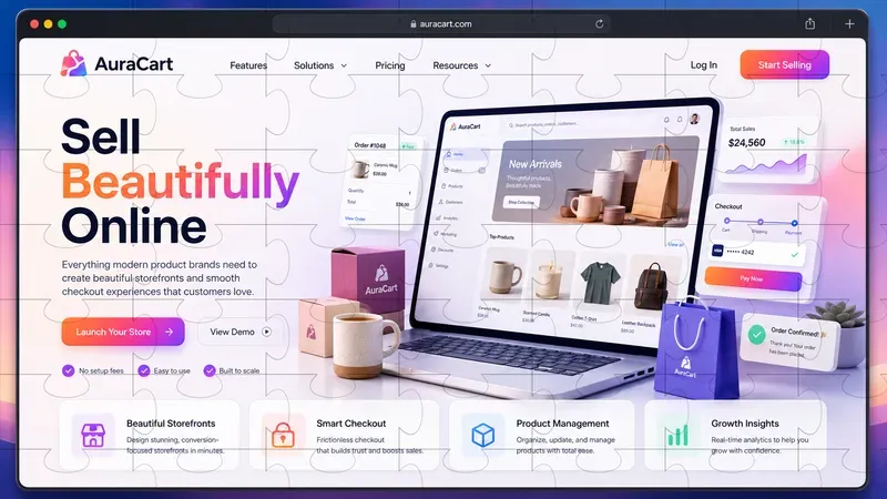 3D Landing Page Generator