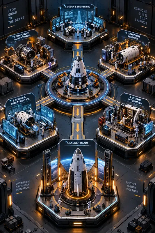 Futuristic 3D Isometric Workflows