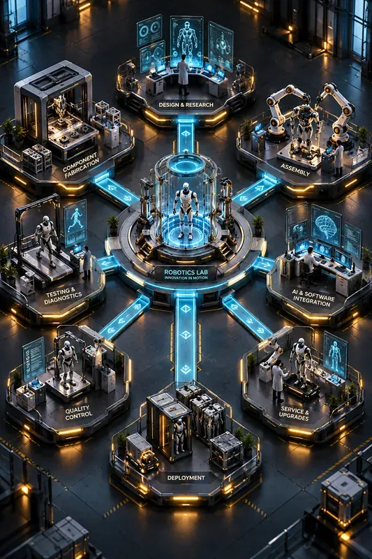 Futuristic 3D Isometric Workflows