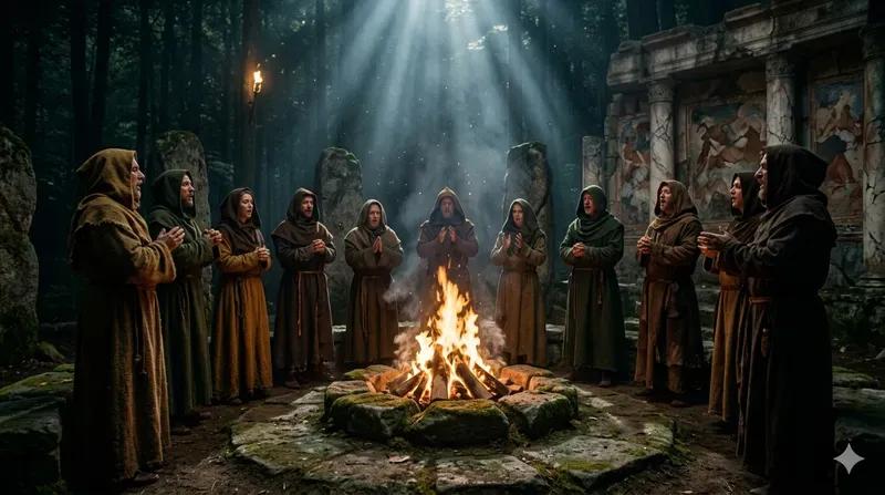 Cinematic Ancient Ritual Photo Makers