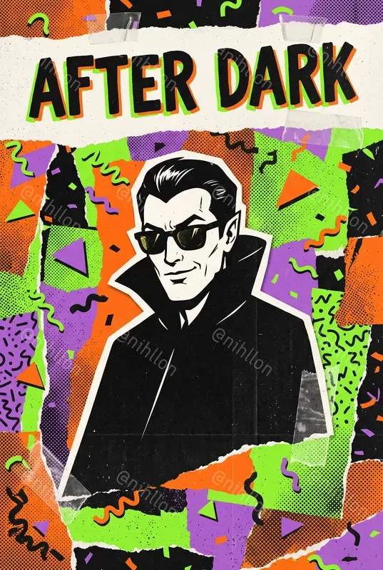 90s Retrogrunge Halloween Posters