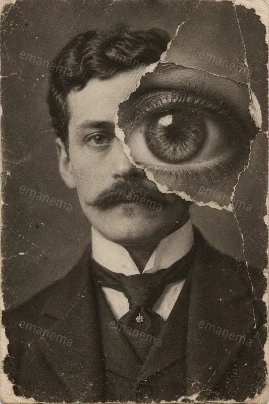 Dadaist Surreal Vintage Photo Collages