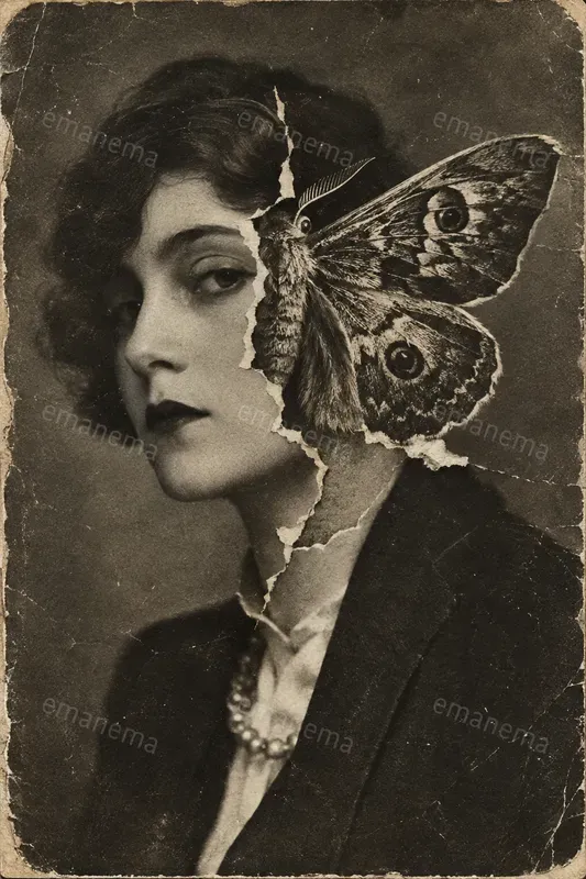 Dadaist Surreal Vintage Photo Collages