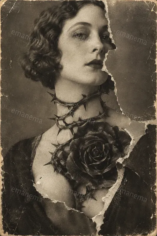 Dadaist Surreal Vintage Photo Collages