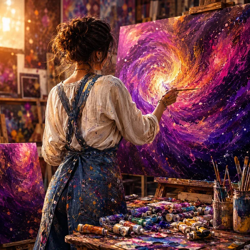 Artists' Vivid Worlds