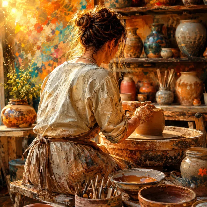 Artists' Vivid Worlds