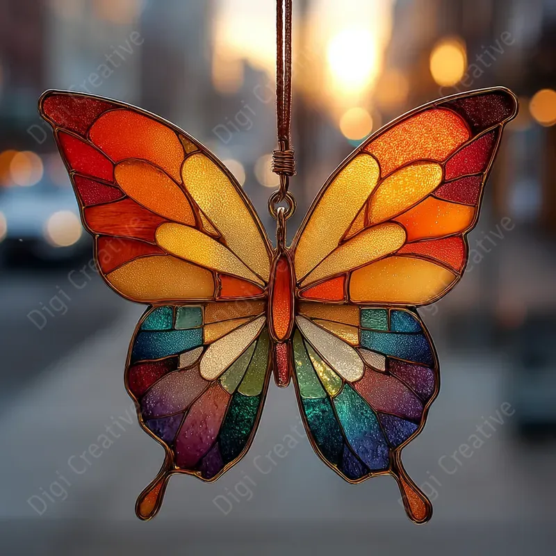 Radiant Glass Light Reflections