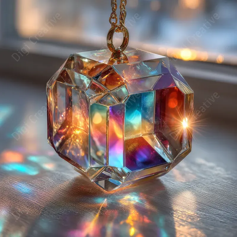 Radiant Glass Light Reflections