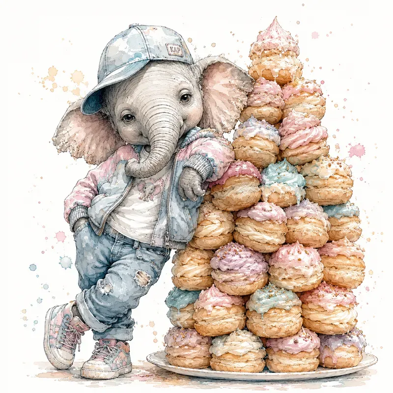 Watercolor Streetwear Pets