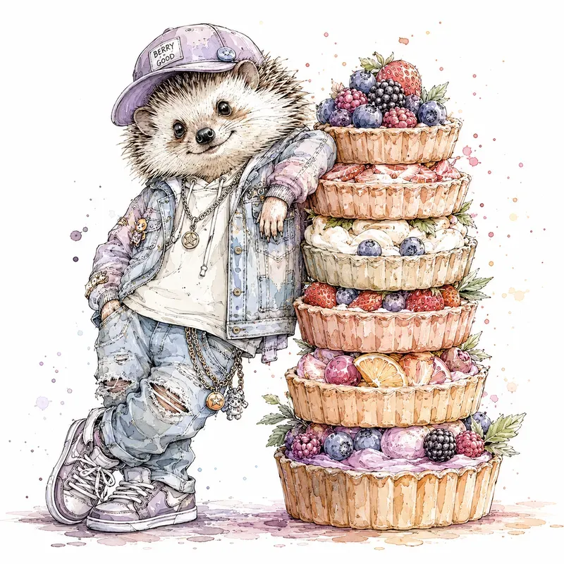 Watercolor Streetwear Pets